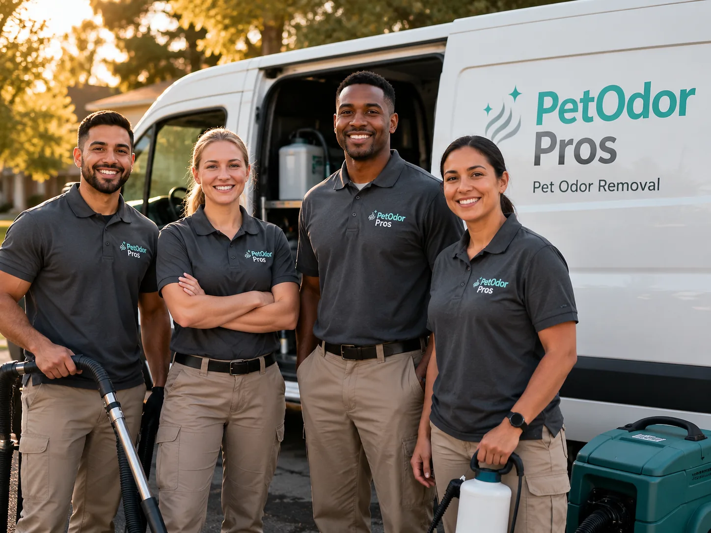 Pet Odor Removal team serving New Roads, LA